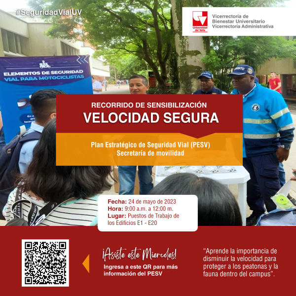 Recorrido de Sensibilizaci&oacute;n: Velocidad segura